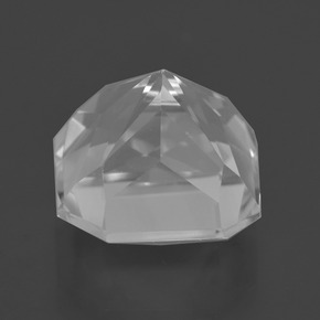 Quartz Blanc naturelle Taille émeraude, 9.05 ct, VVS-VS