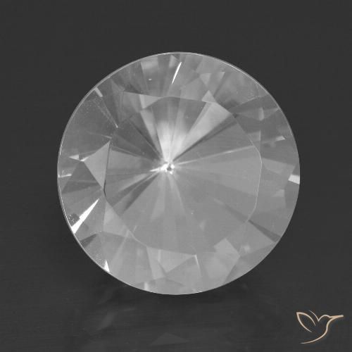 8.90ct Naturel Blanc Quartz, Tour, VVS-VS