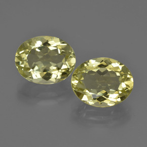 Achetez naturel 7,11ct jaune quartz gems, coupe ovale, en provenance brésil chez gemselect. en stock, livraison internationale!