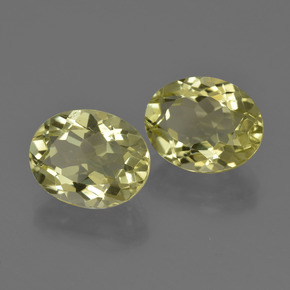 Achetez naturel 7,11ct jaune quartz gems, coupe ovale, en provenance brésil chez gemselect. en stock, livraison internationale!
