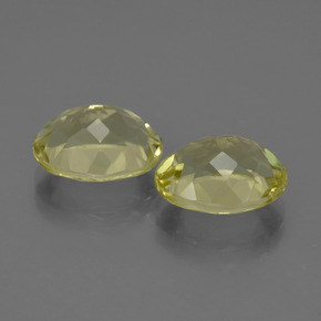 Achetez naturel 7,11ct jaune quartz gems, coupe ovale, en provenance brésil chez gemselect. en stock, livraison internationale!