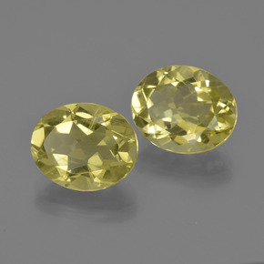 Achetez naturel 6,20ct jaune quartz gems, coupe ovale, en provenance brésil chez gemselect. en stock, livraison internationale!