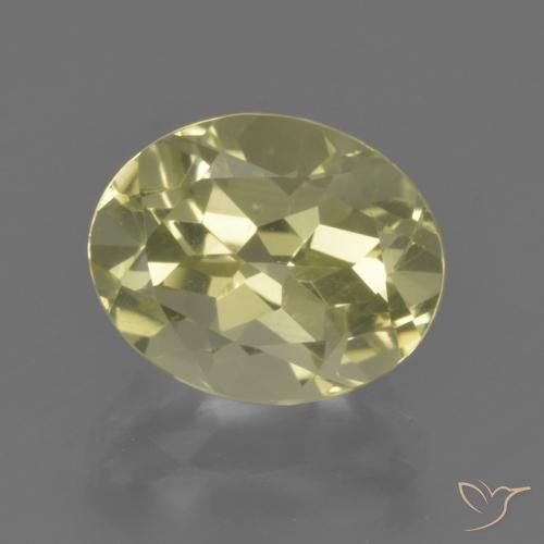 3.68ct Naturel Jaune lagon Quartz, ovale, VVS-VS