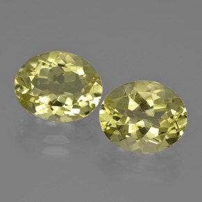 Achetez naturel 7,36ct jaune quartz gems, coupe ovale, en provenance brésil chez gemselect. en stock, livraison internationale!