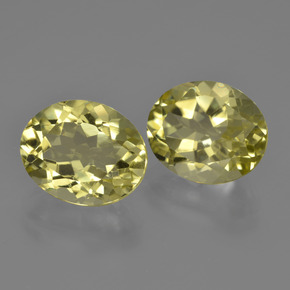 Achetez naturel 7,36ct jaune quartz gems, coupe ovale, en provenance brésil chez gemselect. en stock, livraison internationale!