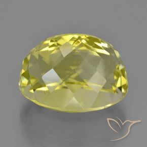 Quartz Jaune moyen naturelle ovale, 18.90 ct, VVS-VS