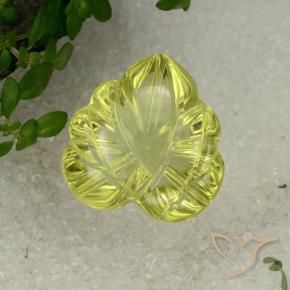 Quartz Jaune moyen naturelle Fantaisie, 11.48 ct, Transparent