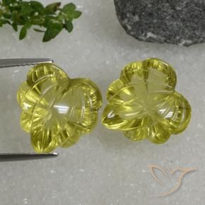 Shop natural 20.42ct Pineapple yellow Quartz gems, Fantaisie, from Brésil at GemSelect. In stock, global shipping!