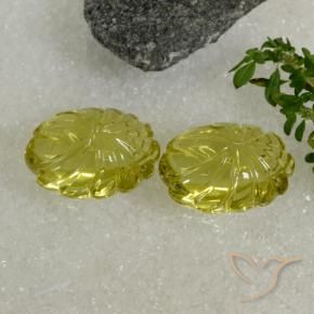 Shop natural 21.68ct Jaune moyen Quartz gems, Fantaisie, from Brésil at GemSelect. In stock, global shipping!