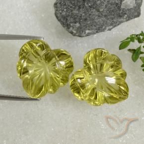 Shop natural 24.77ct Jaune moyen Quartz gems, Fantaisie, from Brésil at GemSelect. In stock, global shipping!