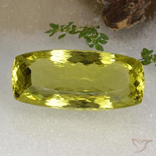 75.18ct Naturel Jaune moyen Quartz, Fantaisie, VVS
