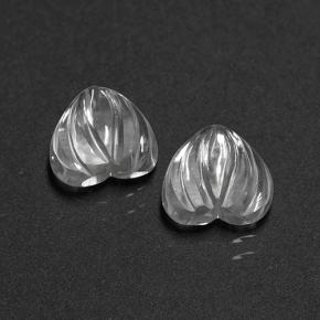 Achetez naturel 3.10ct Blanc Quartz gems, Forme de coeur, En provenance Brésil chez GemSelect. En stock, livraison internationale!