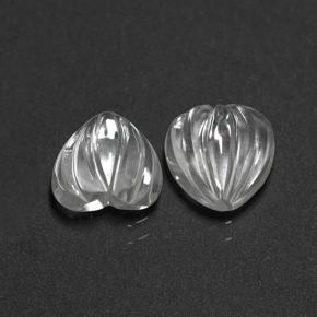 Achetez naturel 3.10ct Blanc Quartz gems, Forme de coeur, En provenance Brésil chez GemSelect. En stock, livraison internationale!