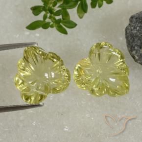 Shop natural 13.09ct Jaune citron Quartz gems, Fantaisie, from Brésil at GemSelect. In stock, global shipping!