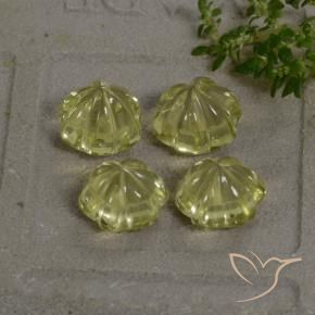 Shop natural 11.15ct Jaune moyen Quartz gems, Taille Fleur, from Brésil at GemSelect. In stock, global shipping!