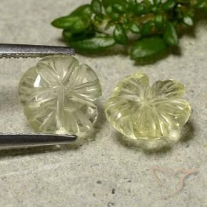 Shop natural 3.24ct Jaune moyen Quartz gems, Taille Fleur, from Brésil at GemSelect. In stock, global shipping!