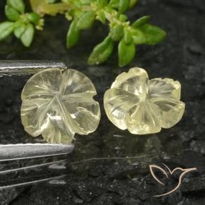 Shop natural 2.32ct Jaune moyen Quartz gems, Taille Fleur, from Brésil at GemSelect. In stock, global shipping!