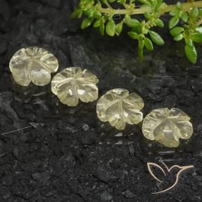 Shop natural 5.99ct Jaune moyen Quartz gems, Taille Fleur, from Brésil at GemSelect. In stock, global shipping!