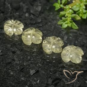 Shop natural 5.24ct Jaune moyen-léger Quartz gems, Taille Fleur, from Brésil at GemSelect. In stock, global shipping!