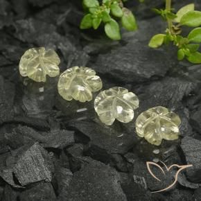 Shop natural 4.37ct Jaune moyen Quartz gems, Taille Fleur, from Brésil at GemSelect. In stock, global shipping!