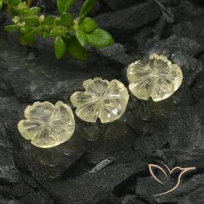 Shop natural 2.23ct Jaune moyen Quartz gems, Taille Fleur, from Brésil at GemSelect. In stock, global shipping!