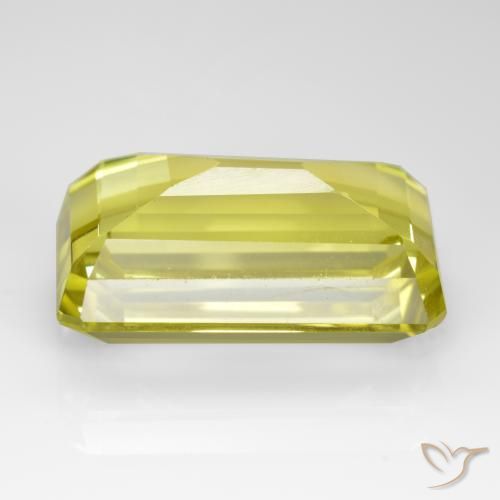 Quartz Jaune moyen naturelle Octogone / coupe Émeraude, 8.70 ct, VVS-VS