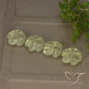 Shop natural 4.99ct Jaune clair Quartz gems, Taille Fleur, from Brésil at GemSelect. In stock, global shipping!