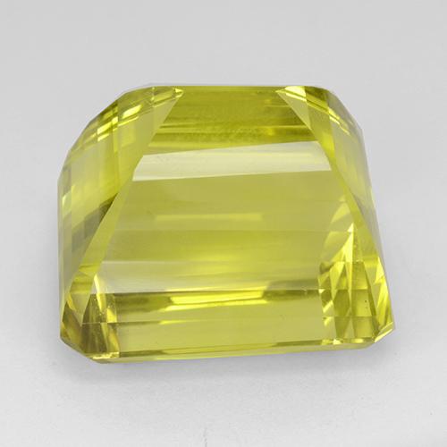 Quartz Citron naturelle Taille émeraude, 47.73 ct, IF