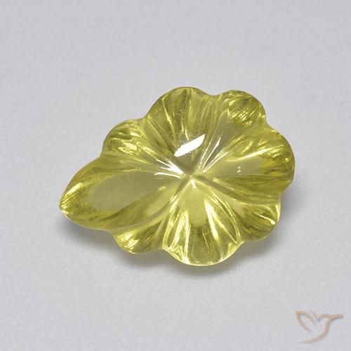 3.41ct Naturel Jaune moyen Quartz, Fantaisie, Transparent