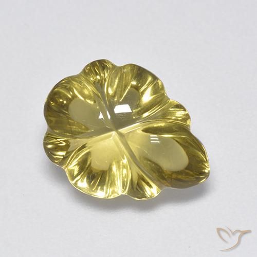 Quartz Jaune moyen naturelle Fantaisie, 4.52 ct, Transparent