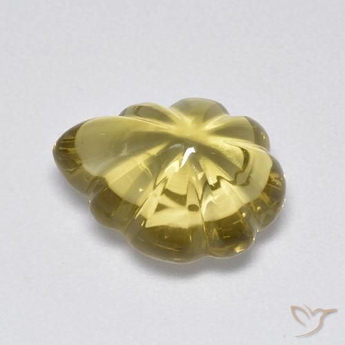 Quartz Jaune moyen naturelle Fantaisie, 4.52 ct, Transparent