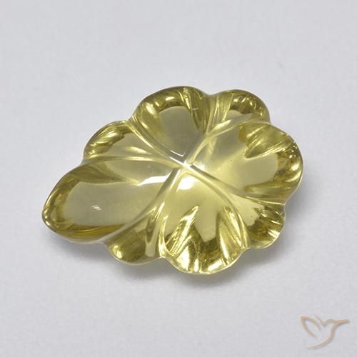 4.25ct Naturel Jaune terreux Quartz, Fantaisie, Transparent
