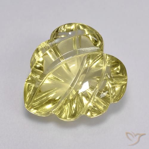 4.87ct Naturel Jaune doré léger Quartz, Fantaisie, Transparent