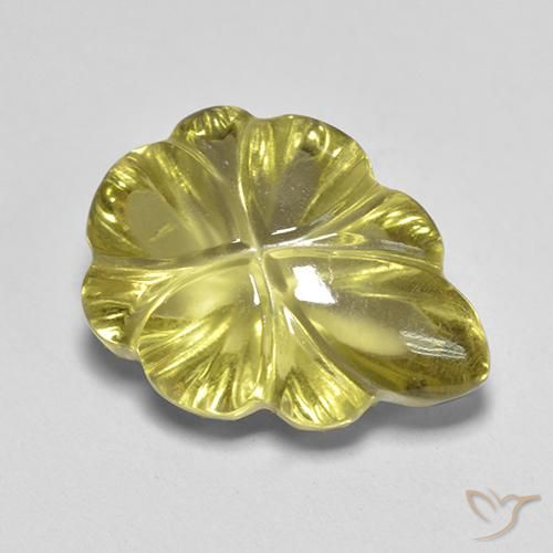 6.15ct Naturel Jaune moyen Quartz, Fantaisie, Transparent