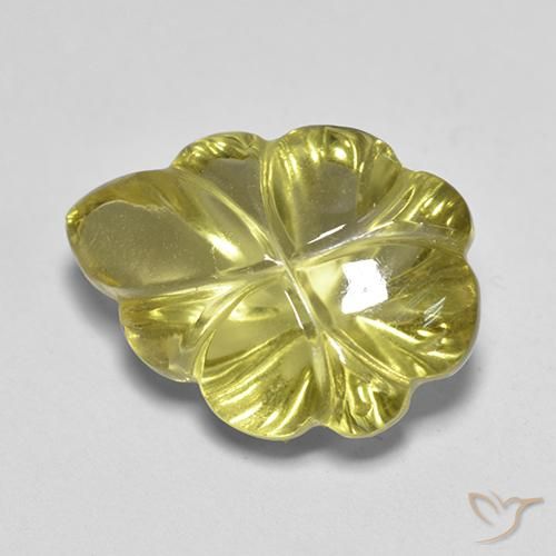Quartz Jaune moyen naturelle Fantaisie, 6.15 ct, Transparent