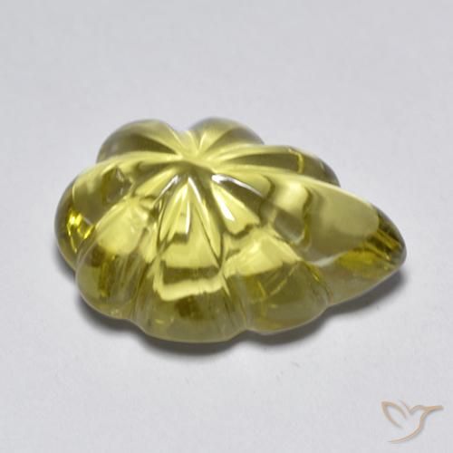Quartz Jaune moyen naturelle Fantaisie, 6.15 ct, Transparent