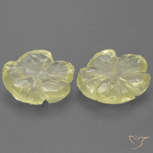 Shop natural 3.26ct Jaune moyen Quartz gems, Taille Fleur, from Brésil at GemSelect. In stock, global shipping!