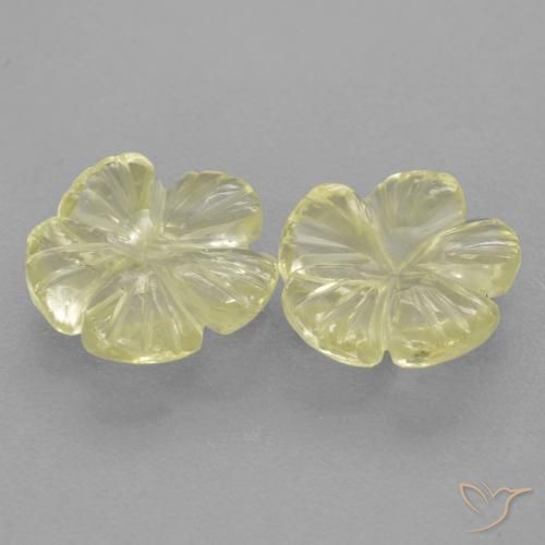 Shop natural 3.69ct Jaune moyen-léger Quartz gems, Taille Fleur, from Brésil at GemSelect. In stock, global shipping!