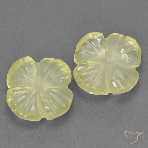 Shop natural 2.64ct Jaune moyen-léger Quartz gems, Taille Fleur, from Brésil at GemSelect. In stock, global shipping!