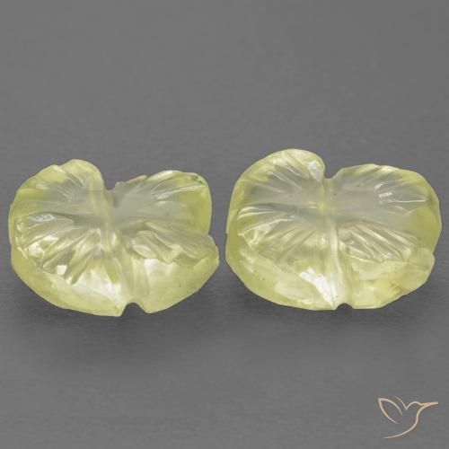 Shop natural 2.64ct Jaune moyen-léger Quartz gems, Taille Fleur, from Brésil at GemSelect. In stock, global shipping!