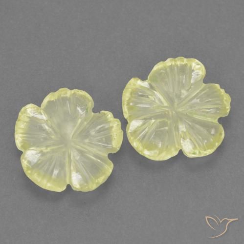 Shop natural 2.03ct Jaune moyen-léger Quartz gems, Taille Fleur, from Brésil at GemSelect. In stock, global shipping!
