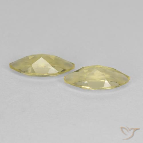Shop natural 1.42ct Jaune moyen-léger Quartz gems, Marquise, from Brésil at GemSelect. In stock, global shipping!
