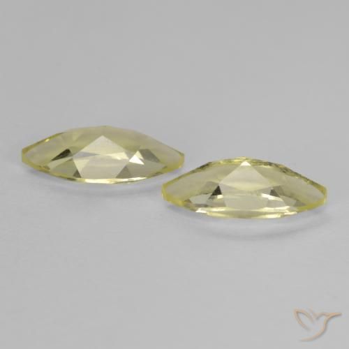 Shop natural 1.32ct Jaune lagon Quartz gems, Marquise, from Brésil at GemSelect. In stock, global shipping!