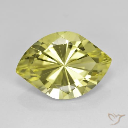 6.98ct Naturel Vert clair Quartz, Marquise, VVS