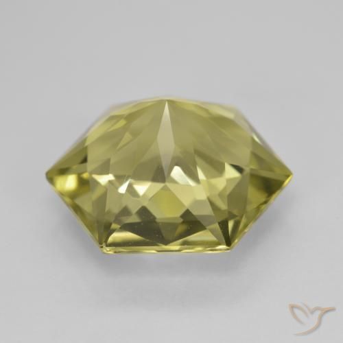 Quartz Jaune moyen naturelle Fantaisie, 7.26 ct, VVS-VS