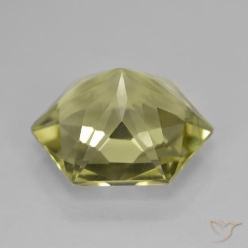 Quartz Jaune moyen naturelle Fantaisie, 7.57 ct, VVS-VS