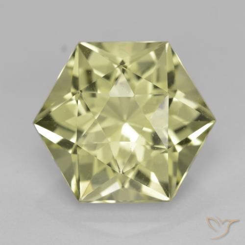 8.01ct Naturel Jaune moyen Quartz, Fantaisie, VVS