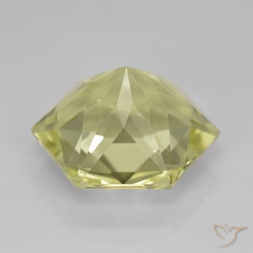 Quartz Jaune moyen naturelle Fantaisie, 8.01 ct, VVS