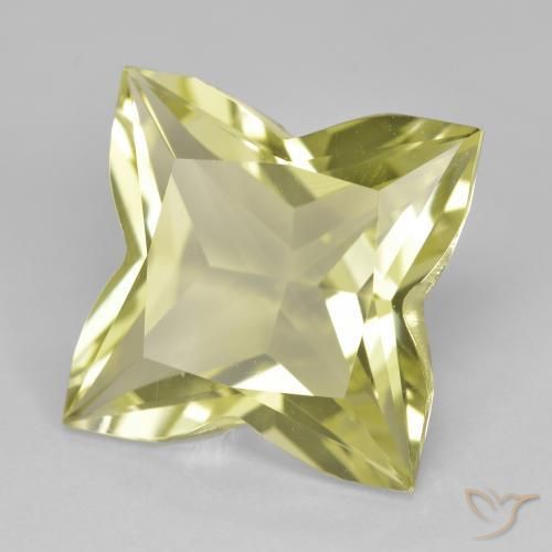 Quartz Jaune moyen naturelle Fantaisie, 6.88 ct, VVS