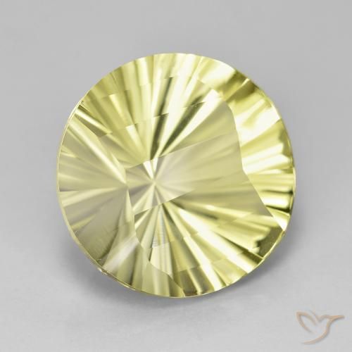Quartz Jaune clair naturelle Tour, 8.64 ct, VVS